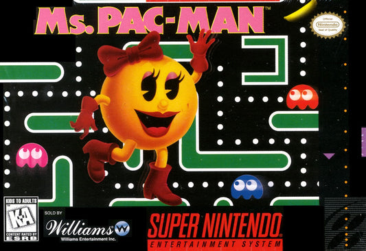MS. PAC-MAN  - SNES