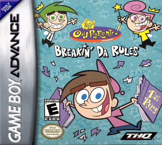 FAIRLY ODD PARENTS: BREAKIN' DA RULES  - GBA