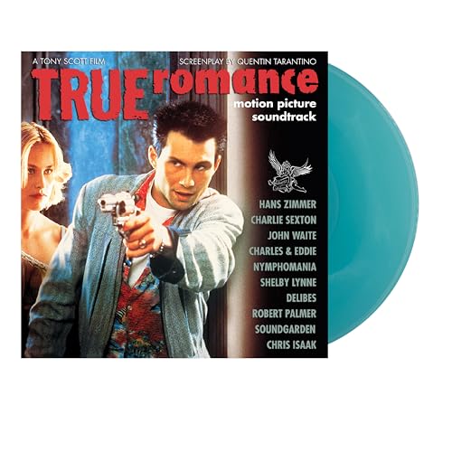 VARIOUS ARTISTS - TRUE ROMANCE--MOTION PICTURE SOUNDTRACK ("ALABAMA WORLEY" TURQUOISE VINYL)