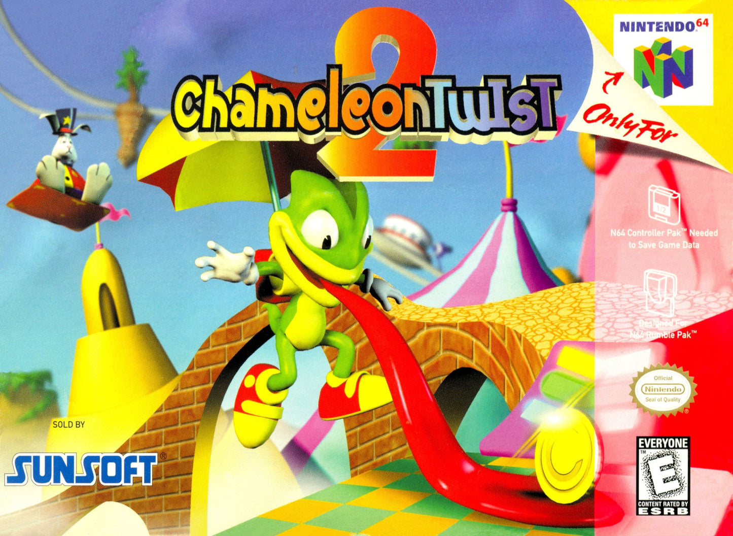 CHAMELEON TWIST 2  - N64