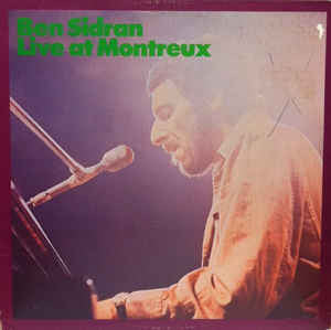 SIDRAN, BEN  - LIVE AT MONTREUX (IMPORT)