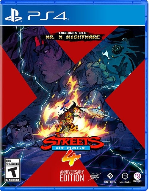 STREETS OF RAGE 4 (ANNIVERSARY EDITION)  - PS4