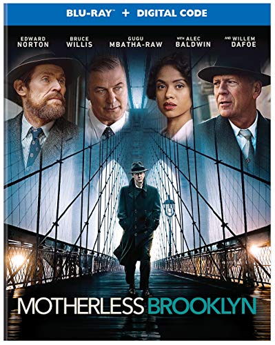 MOTHERLESS BROOKLYN (BLU-RAY + DVD + DIGITAL COMBO PACK)