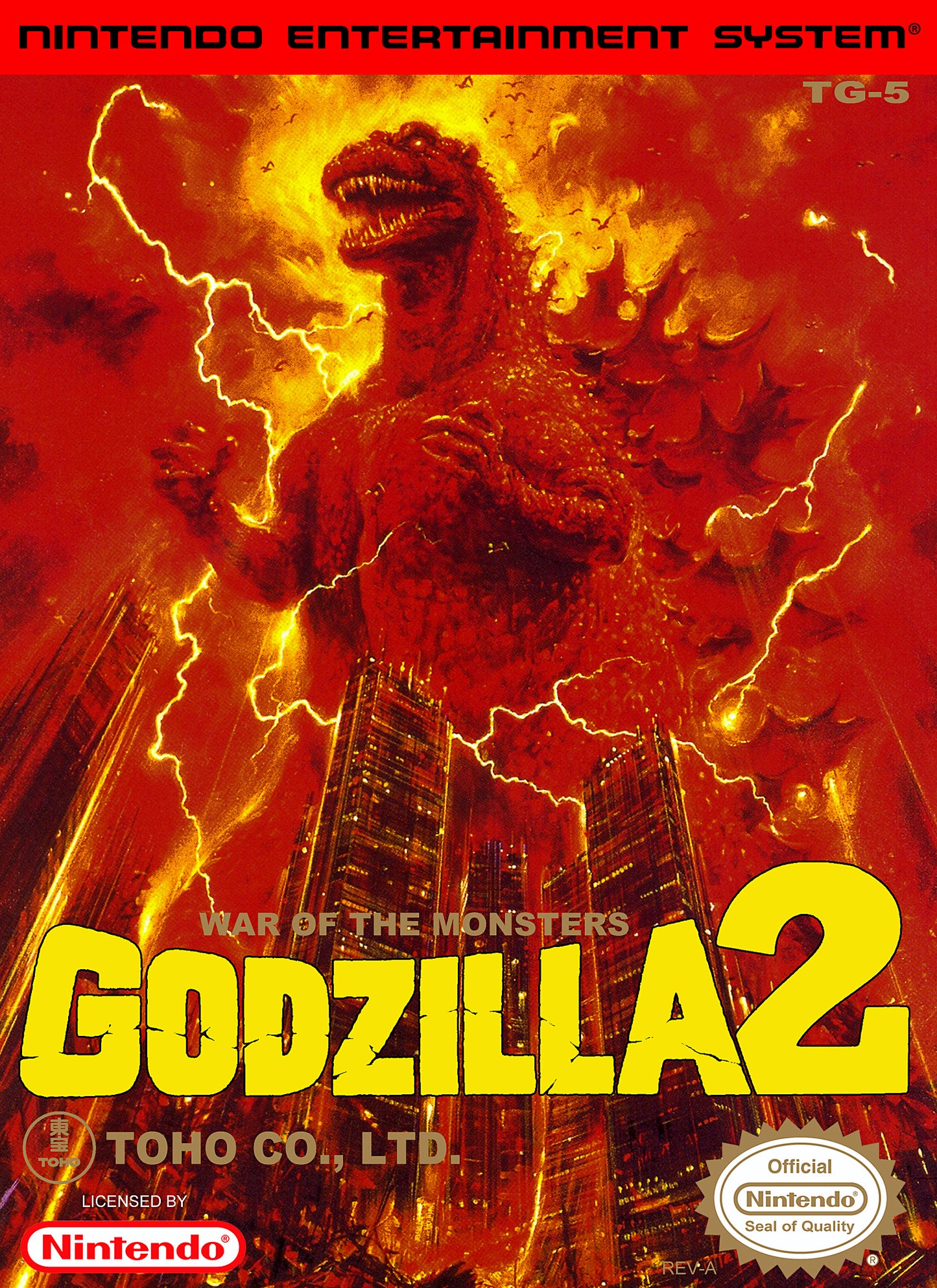 GODZILLA 2  - NES