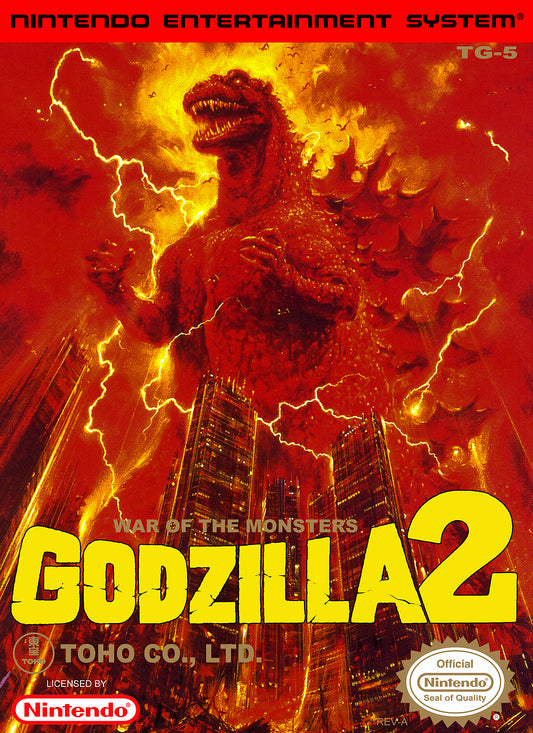 GODZILLA 2  - NES