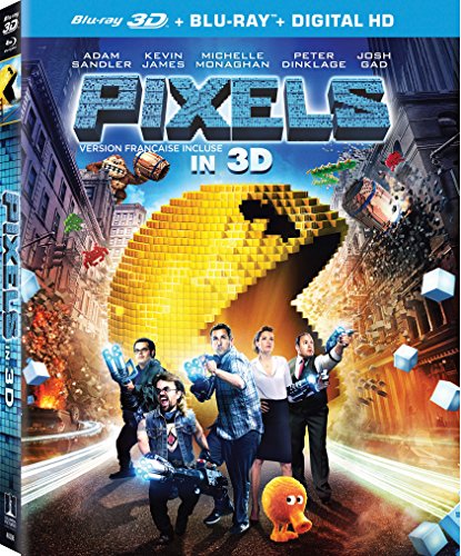 PIXELS [BLU-RAY 3D + DVD + ULTRAVIOLET] (BILINGUAL)