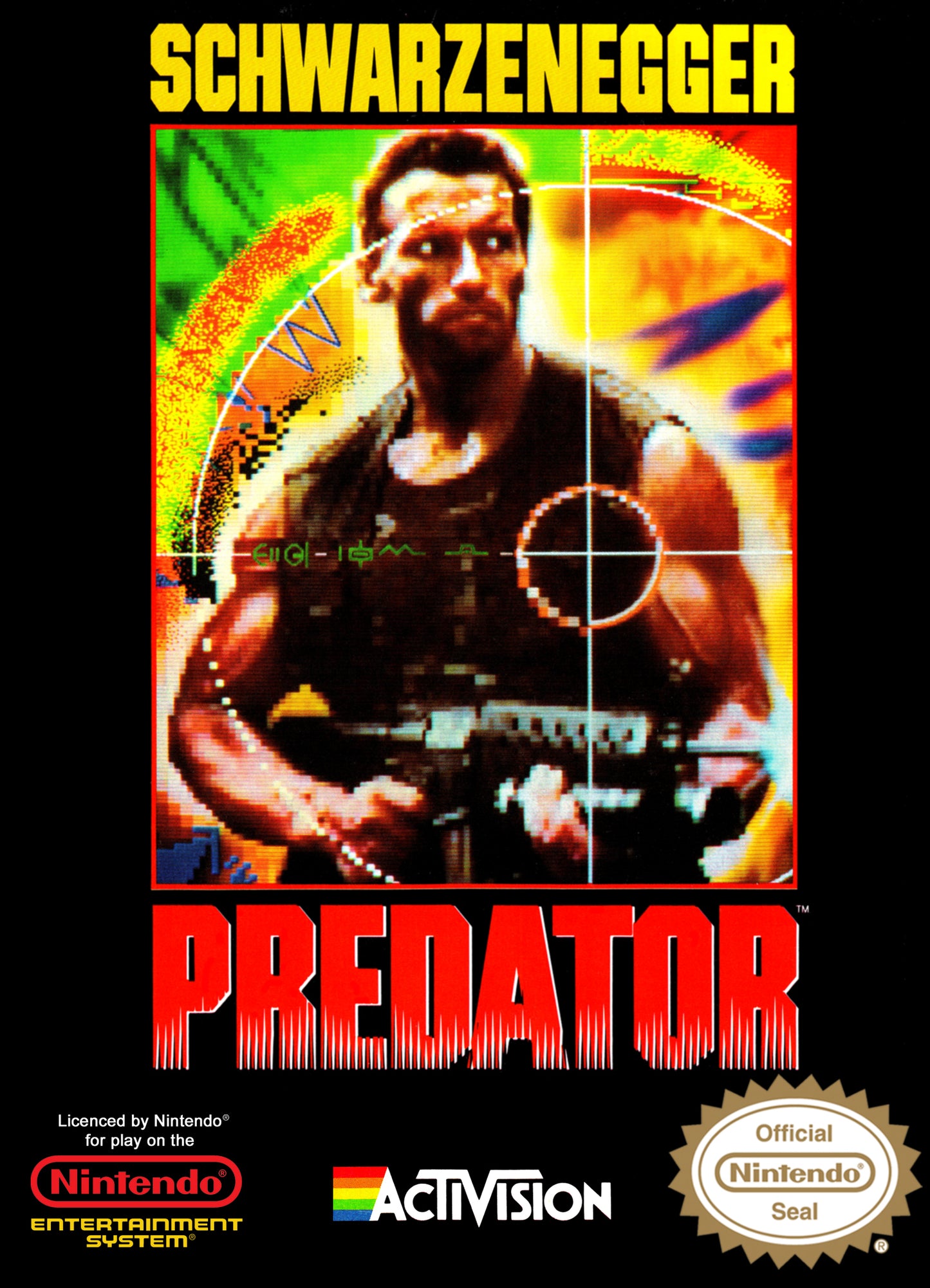 PREDATOR  - NES (W/BOX & MANUAL)