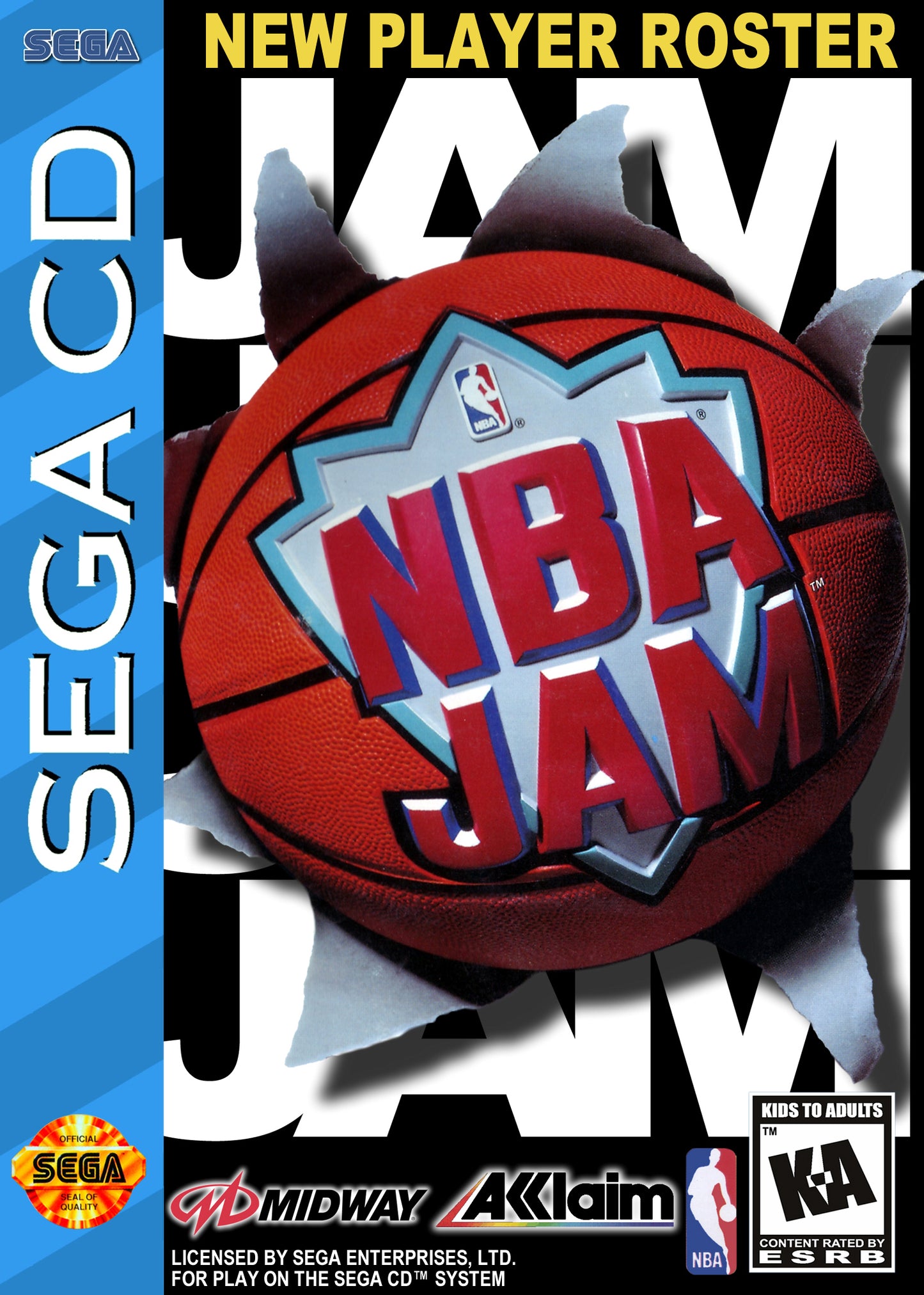 NBA JAM (1993)  - SEGACD