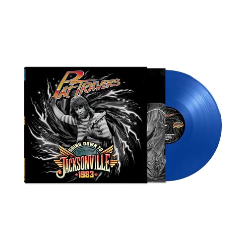 PAT TRAVERS - GOING DOWN TO JACKSONVILLE - 1983 (LIMITED EDITION BLUE VINYL)