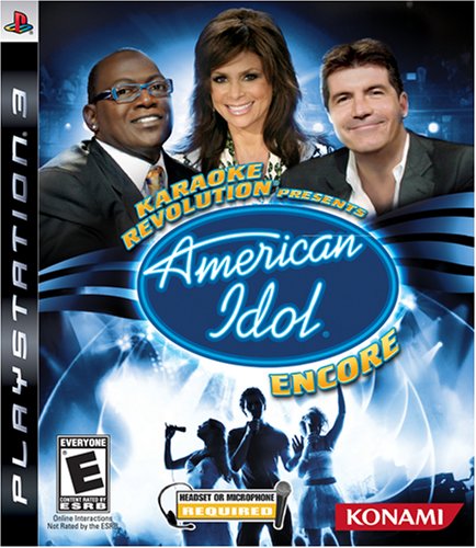 KARAOKE REVOLUTION:AMERICAN IDOL ENCORE  - PS3