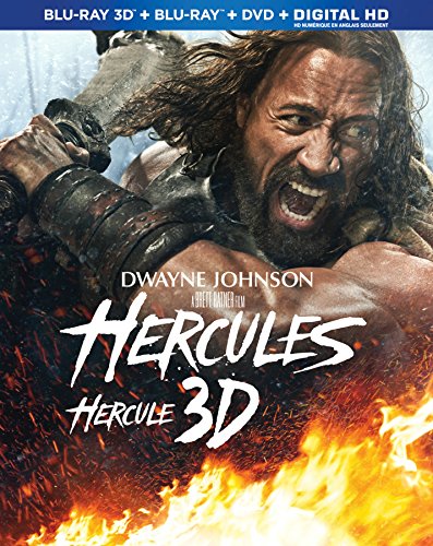 HERCULES [BLU-RAY 3D + BLU-RAY + DVD + DIGITAL COPY]