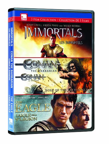 IMMORTALS/CONAN THE BARBARIAN/EAGLE - DVD-3 FILM COLLECTION