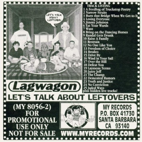 LAGWAGON - LETS TALK ABOUT LEFTOVERS