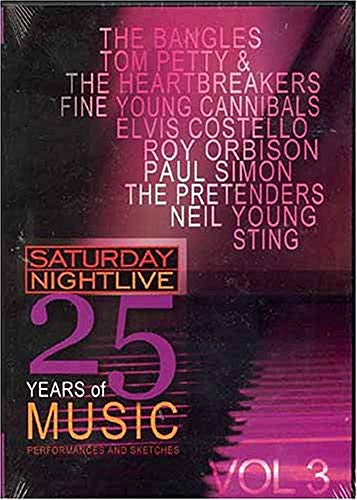 SATURDAY NIGHT LIVE - DVD-25 YEARS OF MUSIC VOL. 3