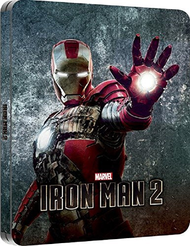 IRON MAN 2  - BLU-INC. DVD COPY-STEELBOOK