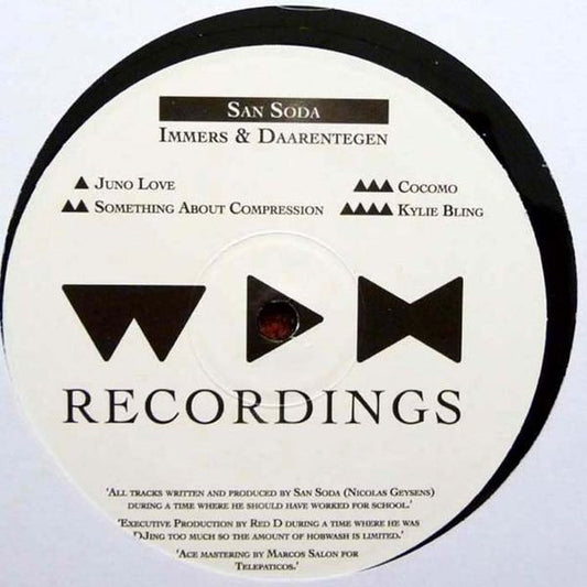 SAN SODA  - IMMERS & DAARENTEGEN