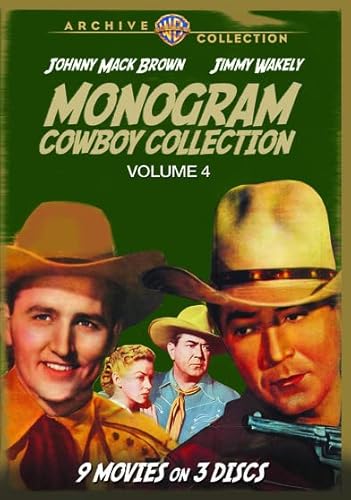 MONOGRAM COWBOY COLLECTION  - DVD-VOLUME 4-WARNER ARCHIVE COLLECTION