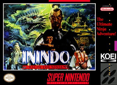 ININDO  - SNES (W/BOX & MANUAL)