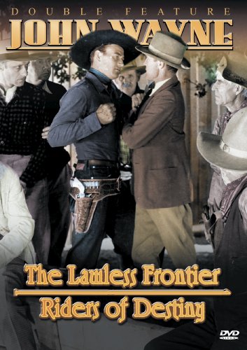 LAWLESS FRONTIER/RIDERS OF DESTINY - DVD-JOHN WAYNE DOUBLE FEATURE