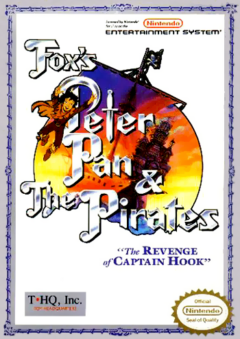 PETER PAN & THE PIRATES  - NES (W/BOX & MANUAL)