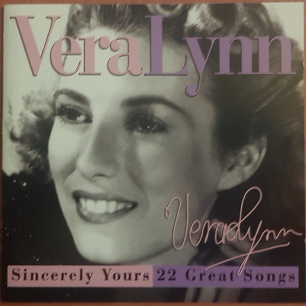 LYNN, VERA  - SINCERELY YOURS (2010 RELEASE)