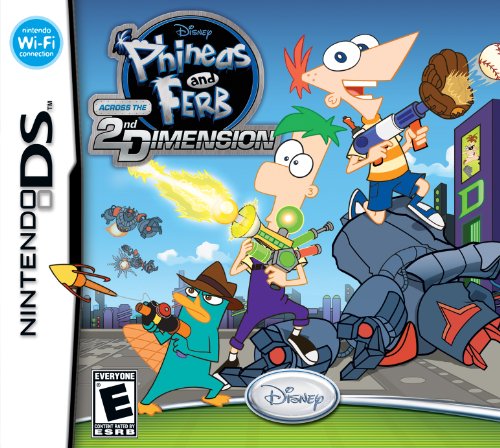 PHINEAS & FERB: ACROSS THE 2ND DIMENSION - NINTENDO DS STANDARD EDITION