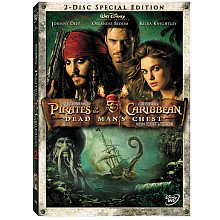 DISNEY PIRATES OF THE CARIBBEAN: DEAD MAN'S CHEST DVD