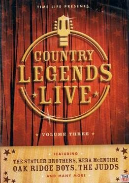 COUNTRY LEGENDS LIVE - VOLUME THREE