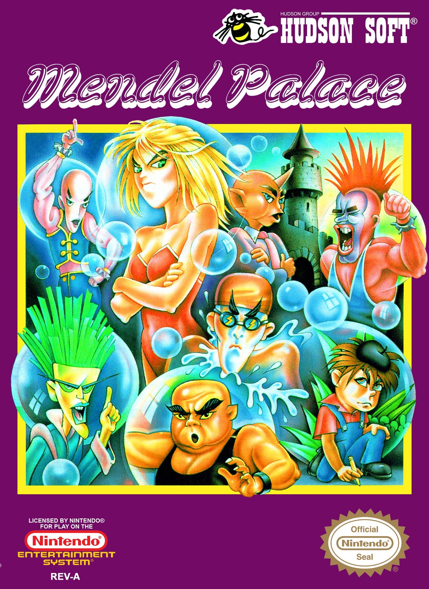 MENDEL PALACE  - NES (W/BOX)