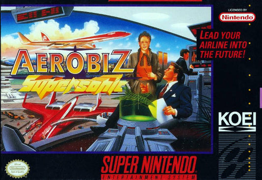 AEROBIZ  - SNES