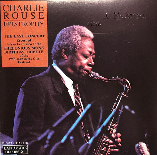 ROUSE, CHARLIE  - EPISTROPHY