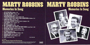 ROBBINS, MARTY  - MEMORIES IN SONG