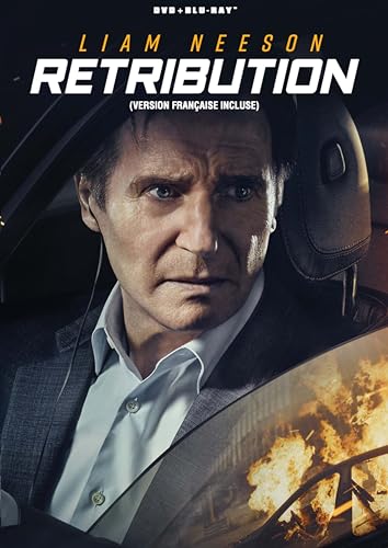 RETRIBUTION - BLU-2023-LIAM NEESON-INC. DVD CASE