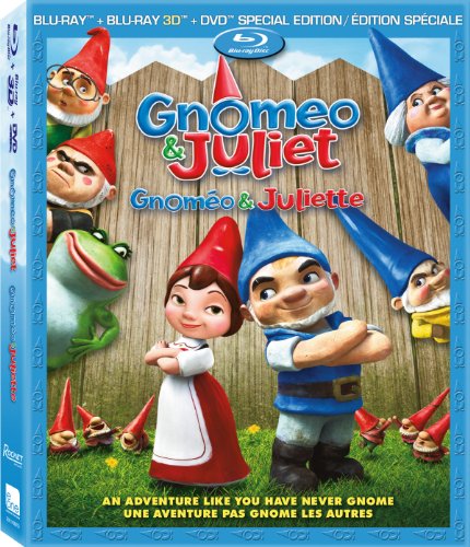 GNOMEO & JULIET 3-DISC BLU-RAY