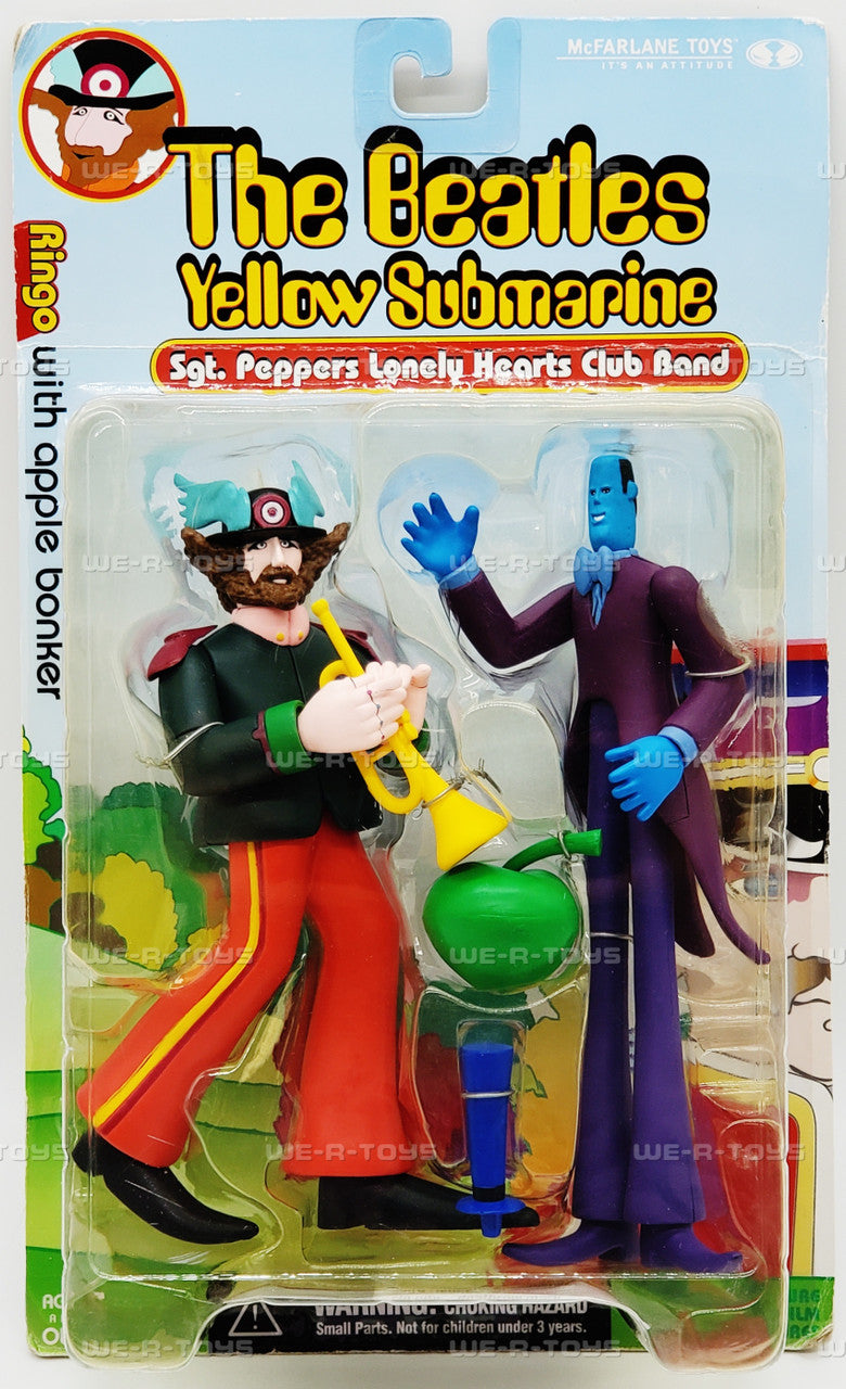 BEATLES: RINGO WITH APPLE BONKER - MCFARLANE-YELLOW SUBMARINE