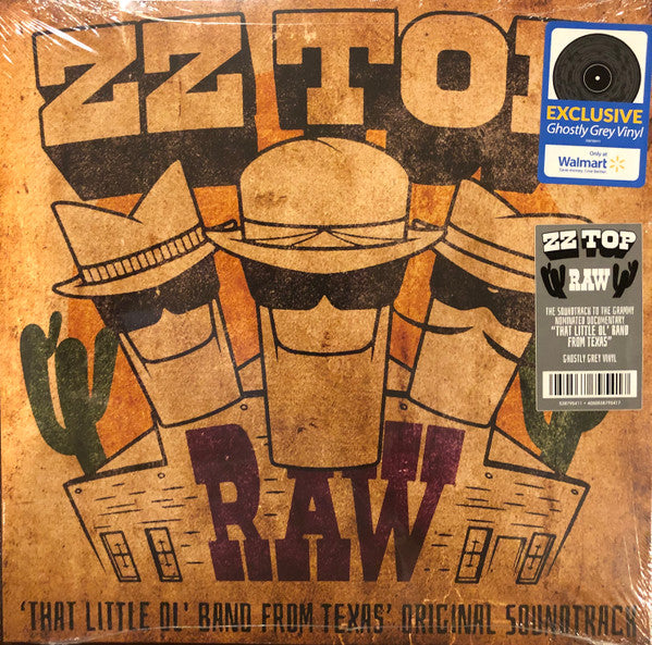 ZZ TOP - RAW ('THAT LITTLE OL' BAND FROM TEXAS' ORIGINAL SOUNDTRACK)