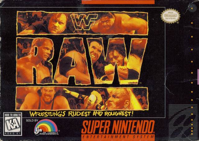 WWF RAW  - SNES (W/BOX)