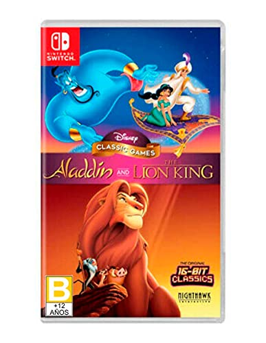 NINTENDO DISNEY CLASSIC GAMES: ALADDIN AND THE LION KING