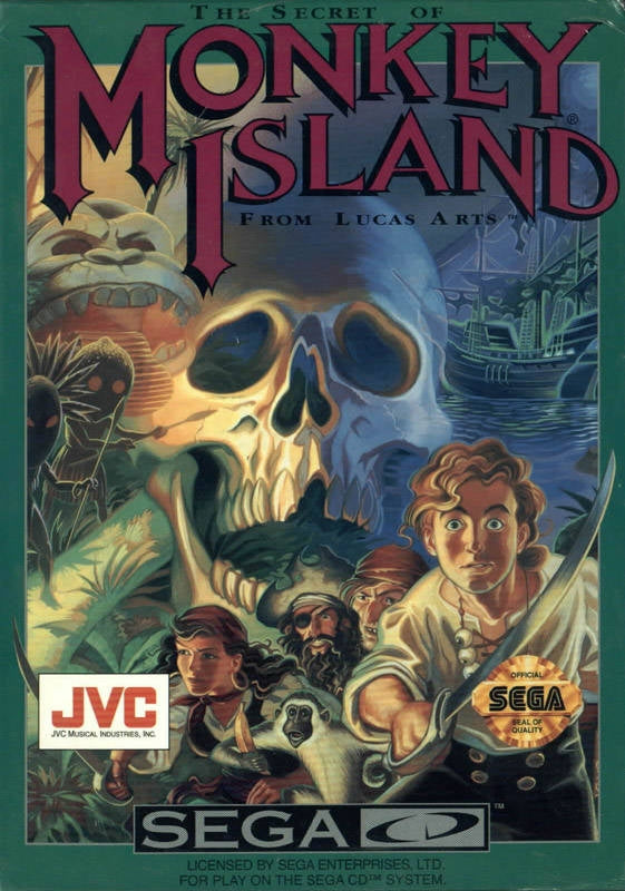 SECRET OF MONKEY ISLAND  - SEGACD