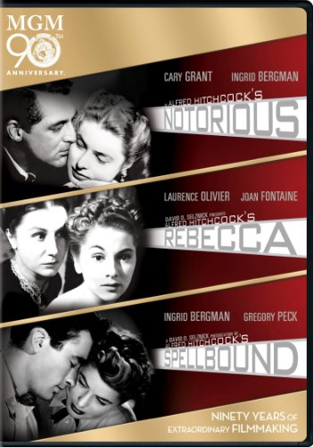 NOTORIOUS/REBECCA/SPELLBOUND - DVD-ALFRED HITCHCOCK 3-PACK-MGM 90TH ANN
