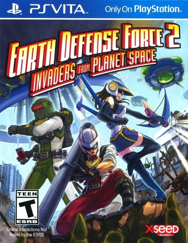 EARTH DEFENSE FORCE 2: INVADERS FROM PLA  - PSV