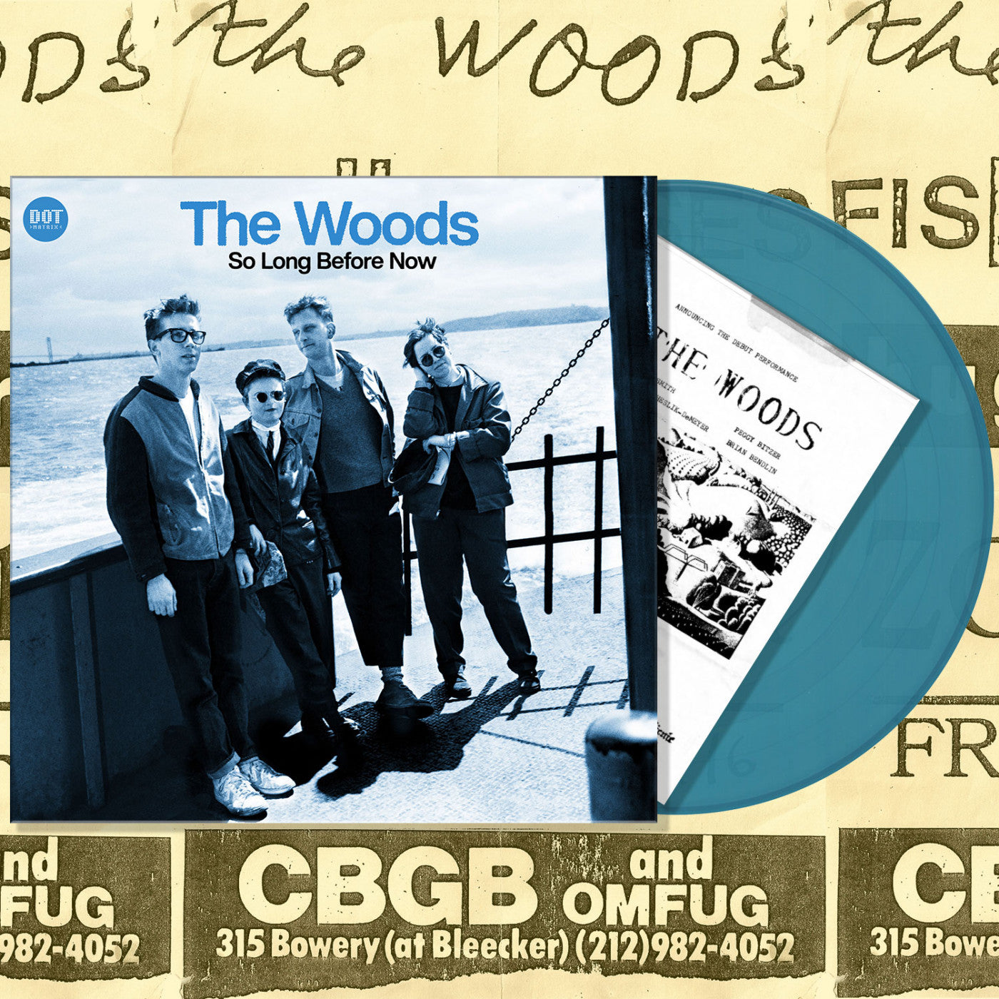 WOODS, THE - SO LONG BEFORE NOW (SEAGLASS BLUE VINYL)