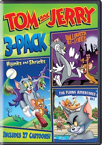 TOM & JERRY - DVD-HALLOWEEN 3-PACK