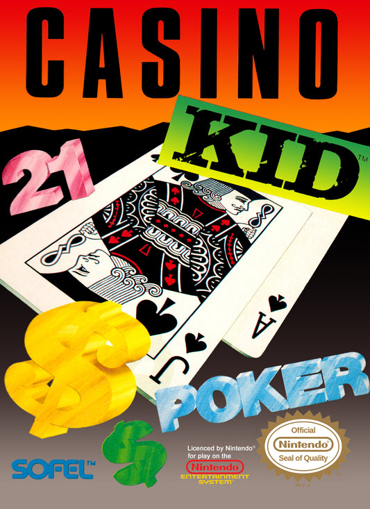 CASINO KID  - NES (W/BOX)