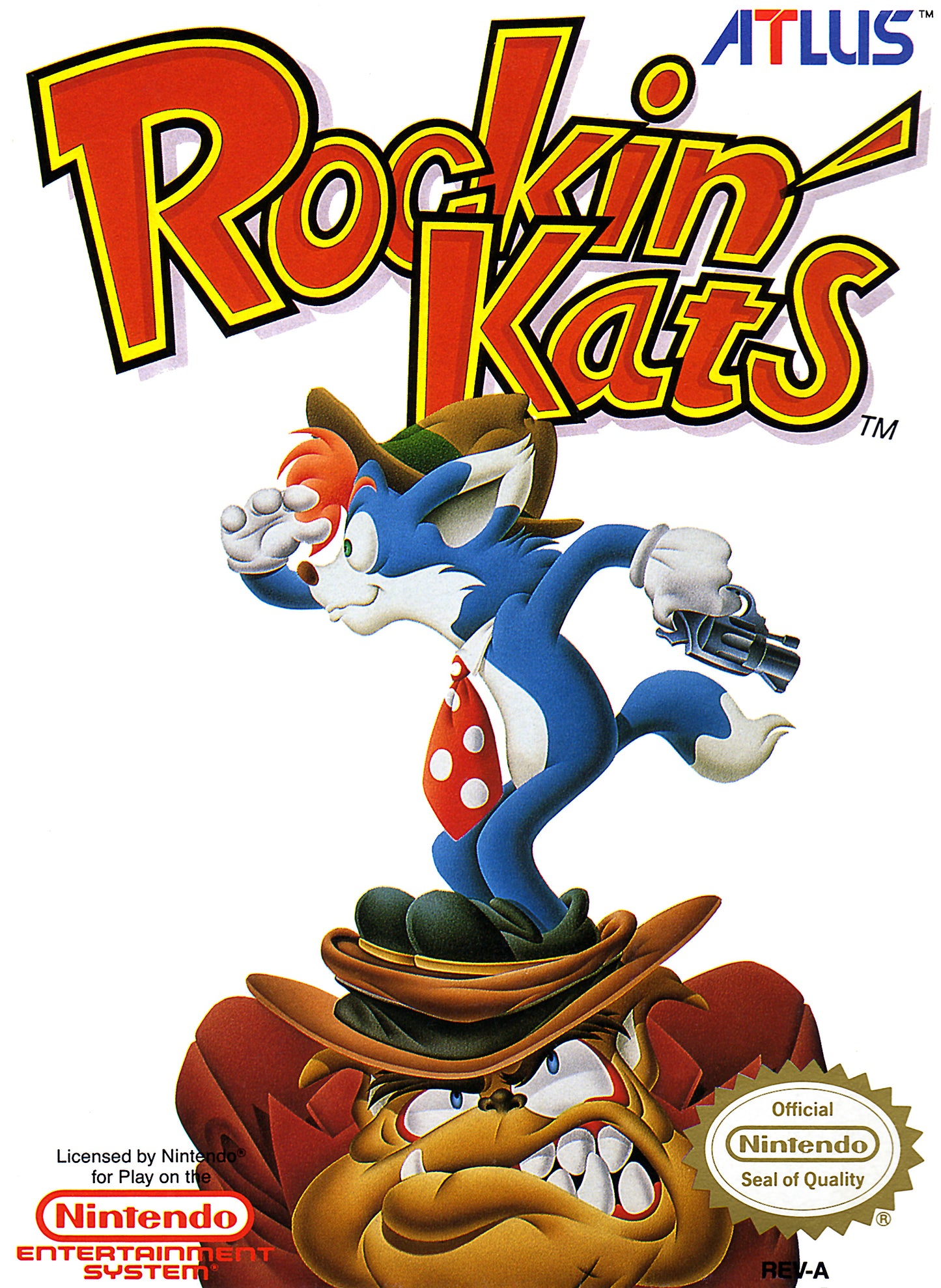 ROCKIN' KATS  - NES (W/BOX)