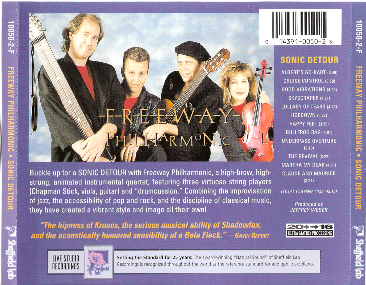 FREEWAY PHILHARMONIC  - SONIC DETOUR