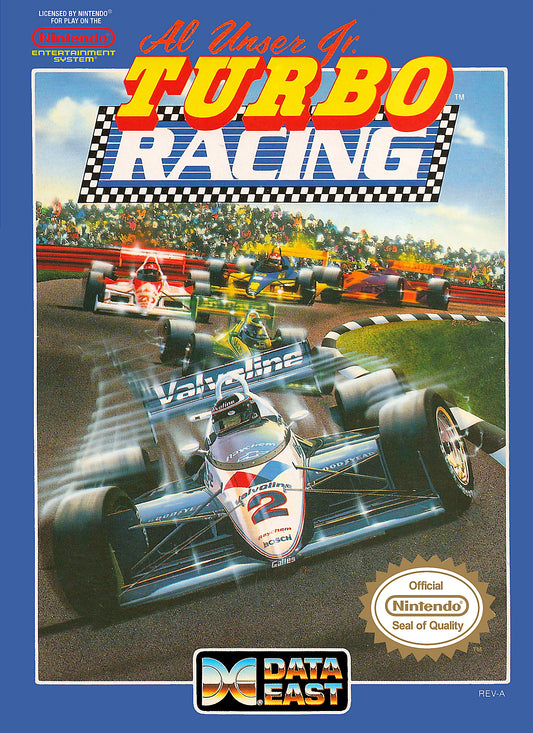AL UNSER TURBO RACING  - NES