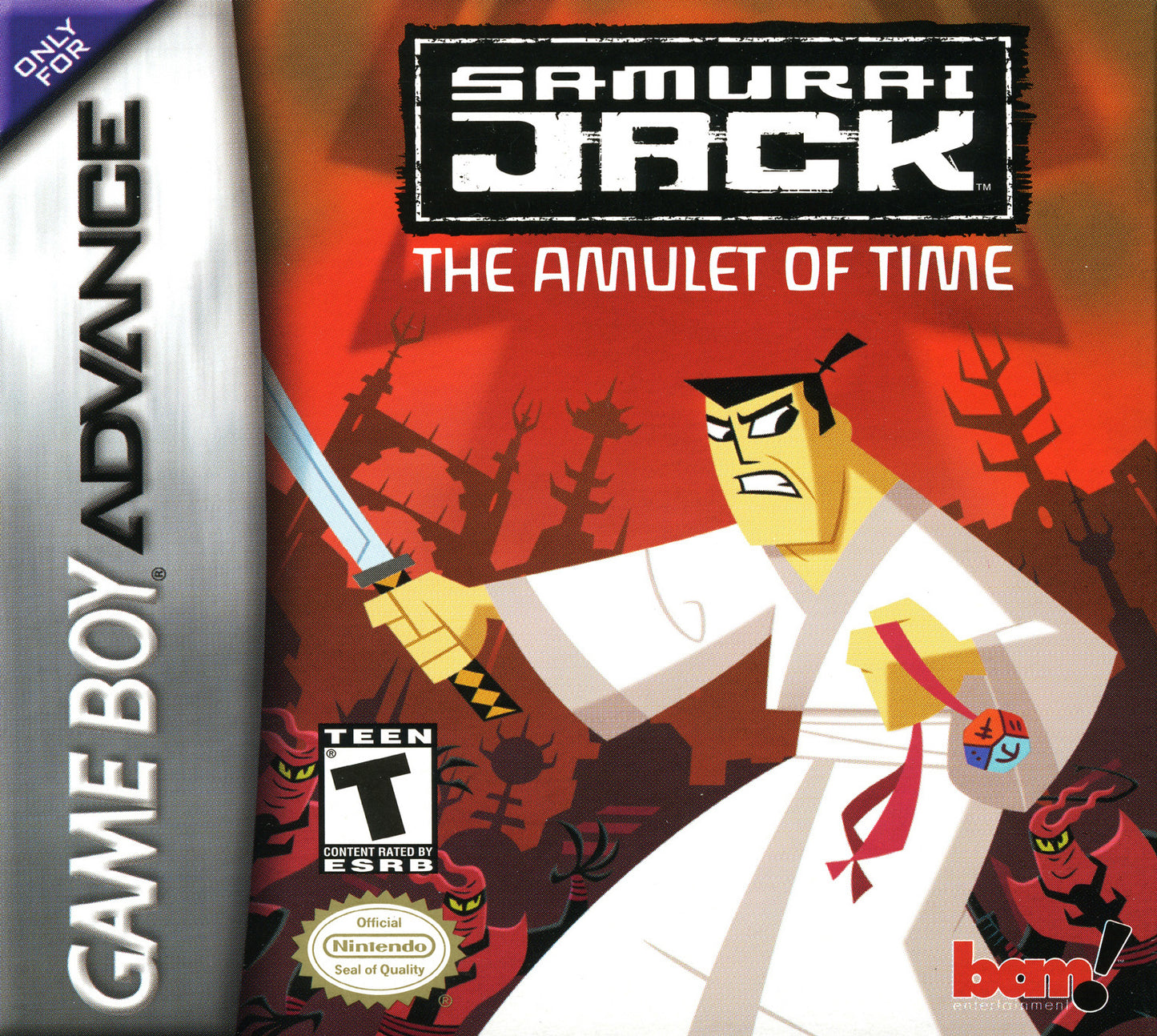 SAMURAI JACK: THE AMULET OF TIME  - GBA
