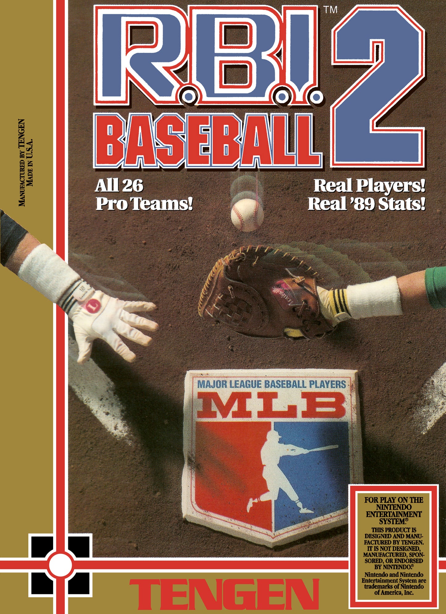 RBI BASEBALL  - NES