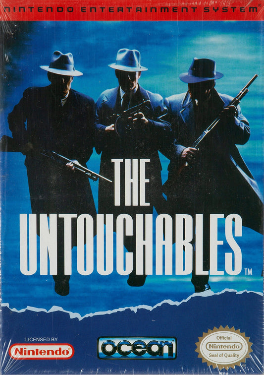 UNTOUCHABLES [BLUE LABEL]  - NES (W/BOX & MANUAL)